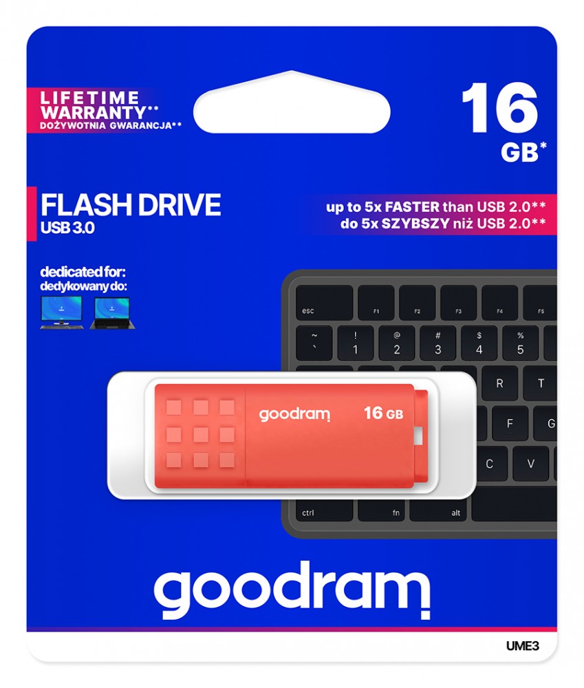 GOODRAM Pendrive UME3 16GB USB 3