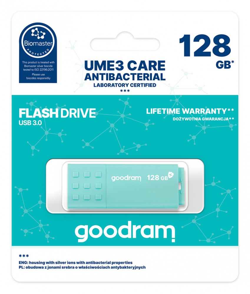 GOODRAM  Pendrive UME3 Care 128GB USB