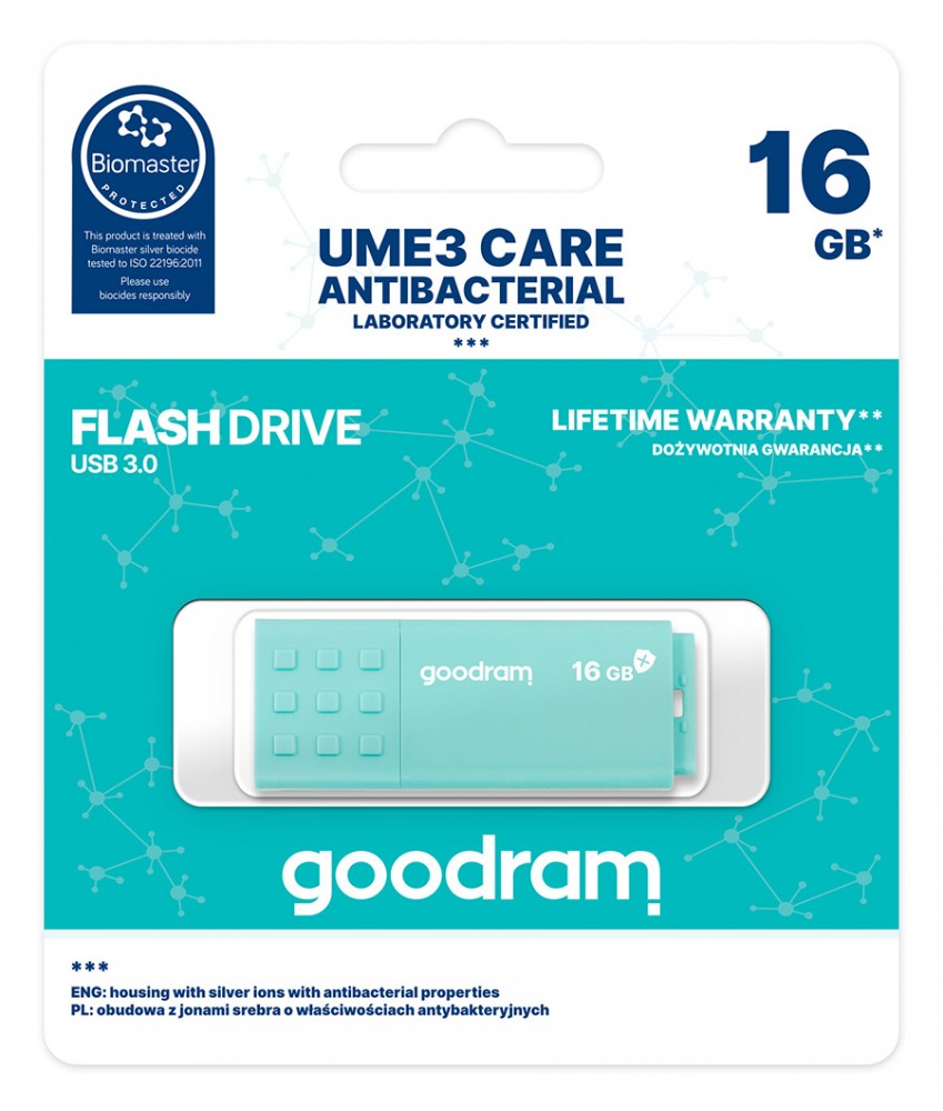 GOODRAM Pendrive UME3 Care 16GB USB