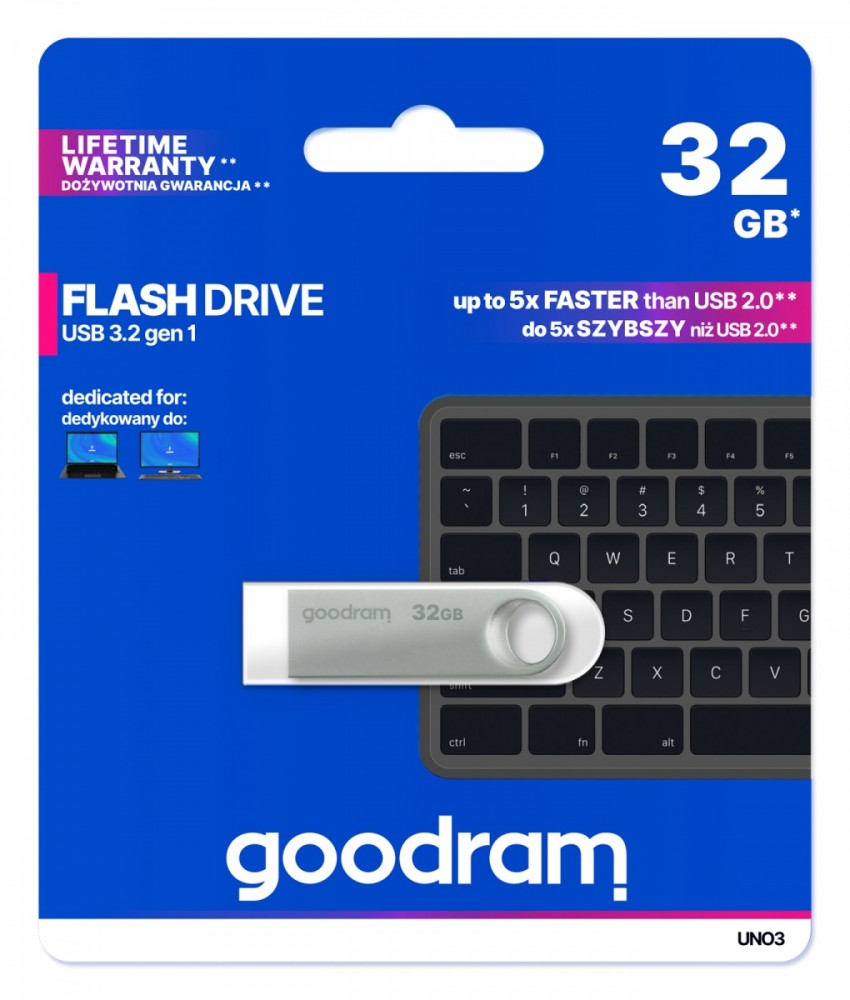 GOODRAM Pendrive UNO3 32GB USB 3