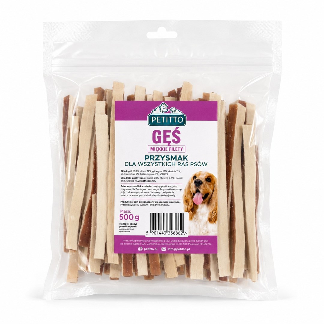 PETITTO Soft goose sandwiches - dog