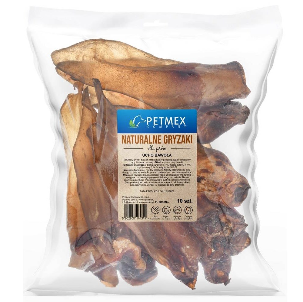 PETMEX buffalo ear with ring –