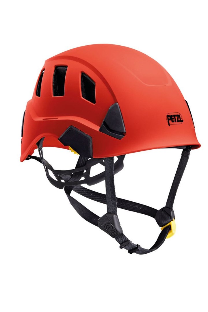 No name PETZL strato vent-red helmet