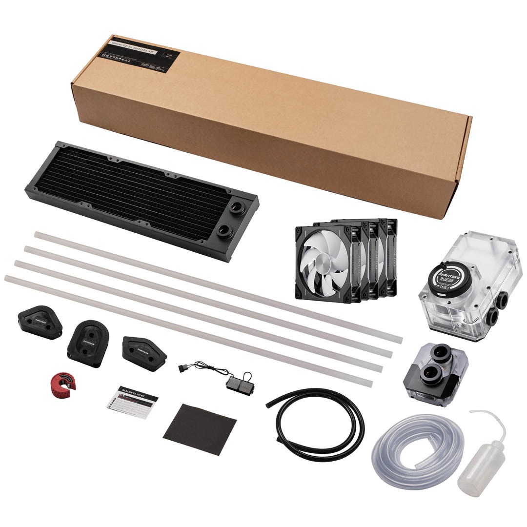Phanteks EZ-Fit 360 D30-Kit Processor Liquid