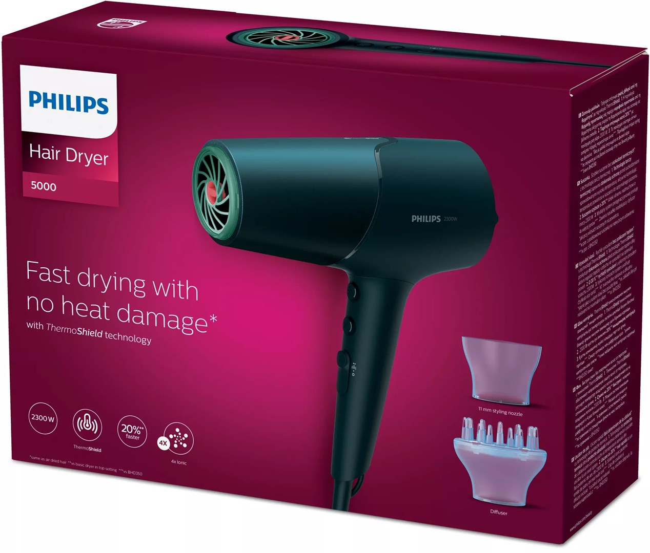 Philips 5000 series BHD512/00 hair dryer