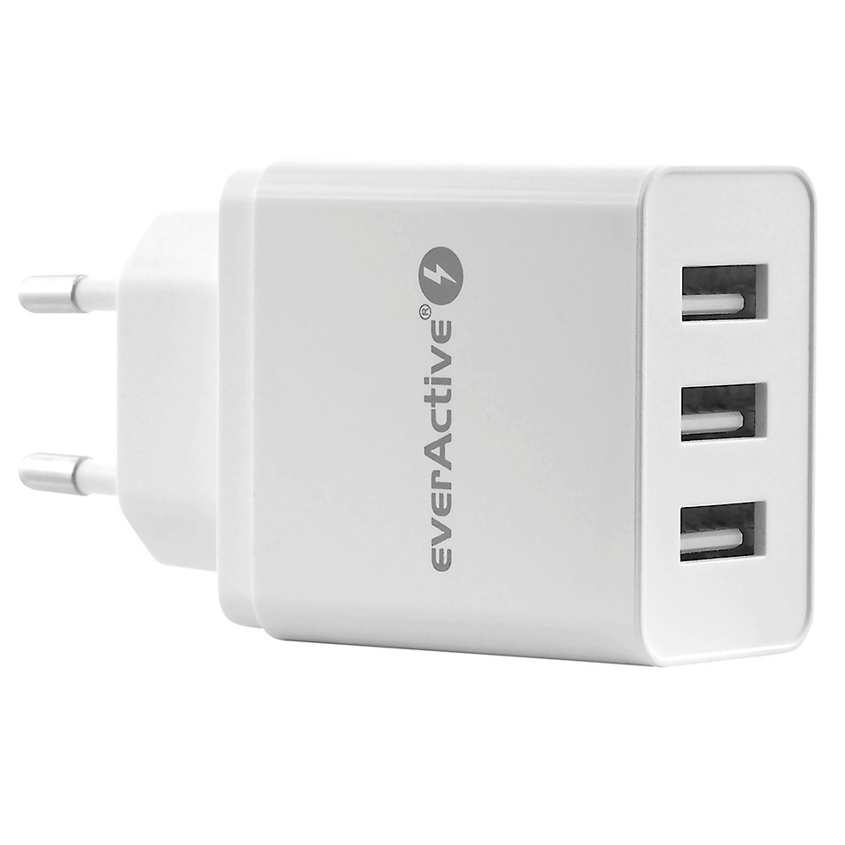EverActive PHONE CHARGER 3X USB 3