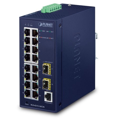 Planet IGS-4215-16T2S network switch Managed L2/L4