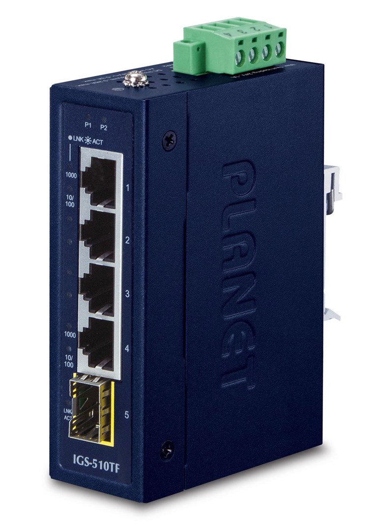 Planet IGS-510TF network switch Unmanaged Gigabit
