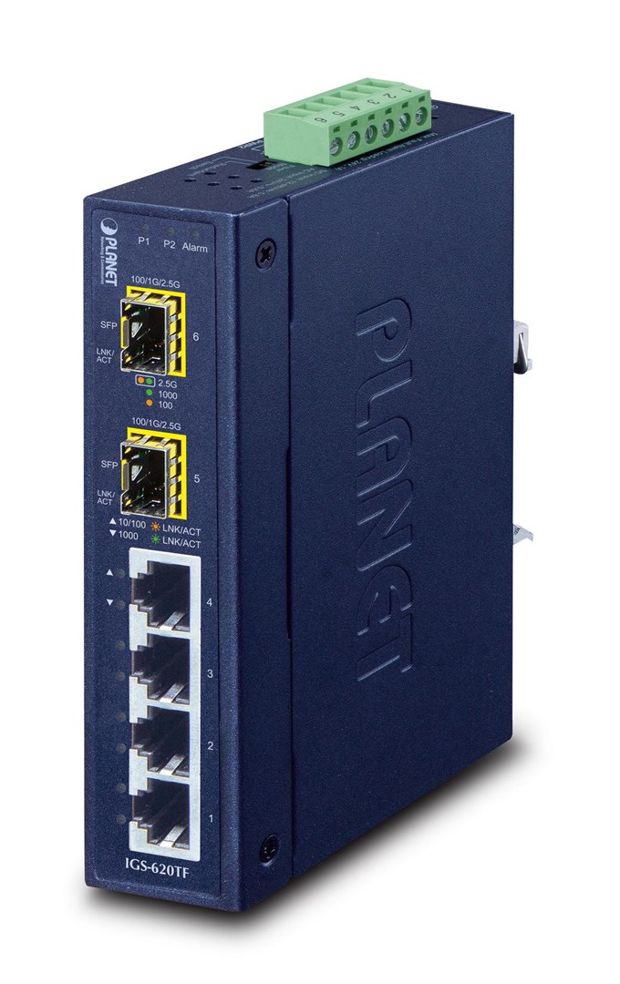 Digitus PLANET IGS-620TF network switch Unmanaged