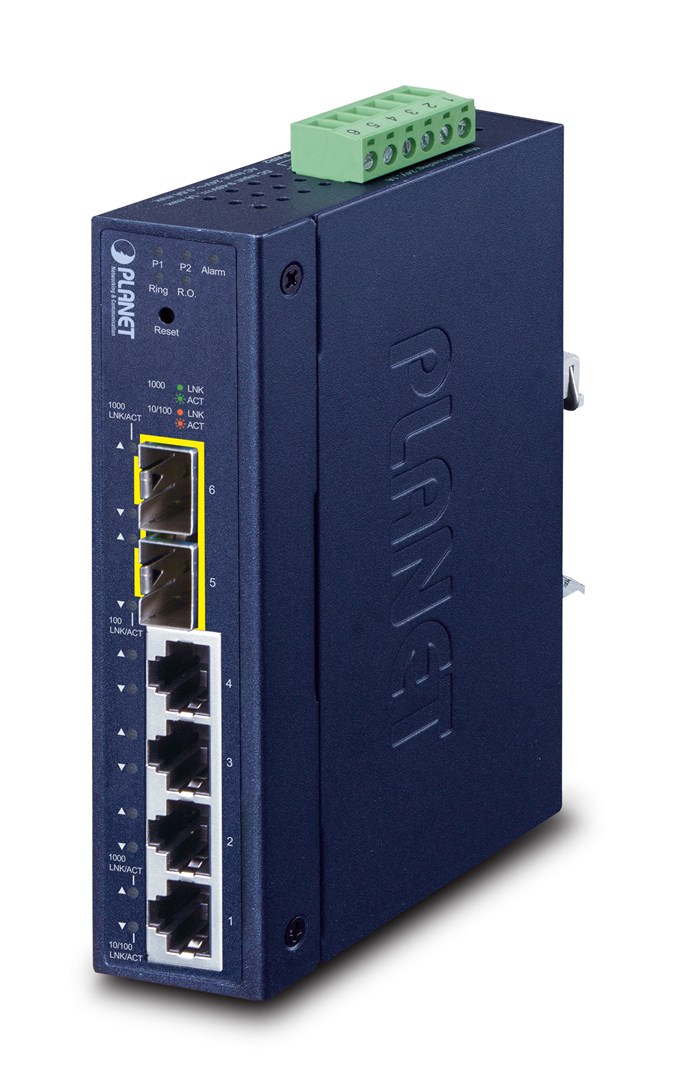 Planet  Industrial L2/L4 4-Port Managed L2/L4