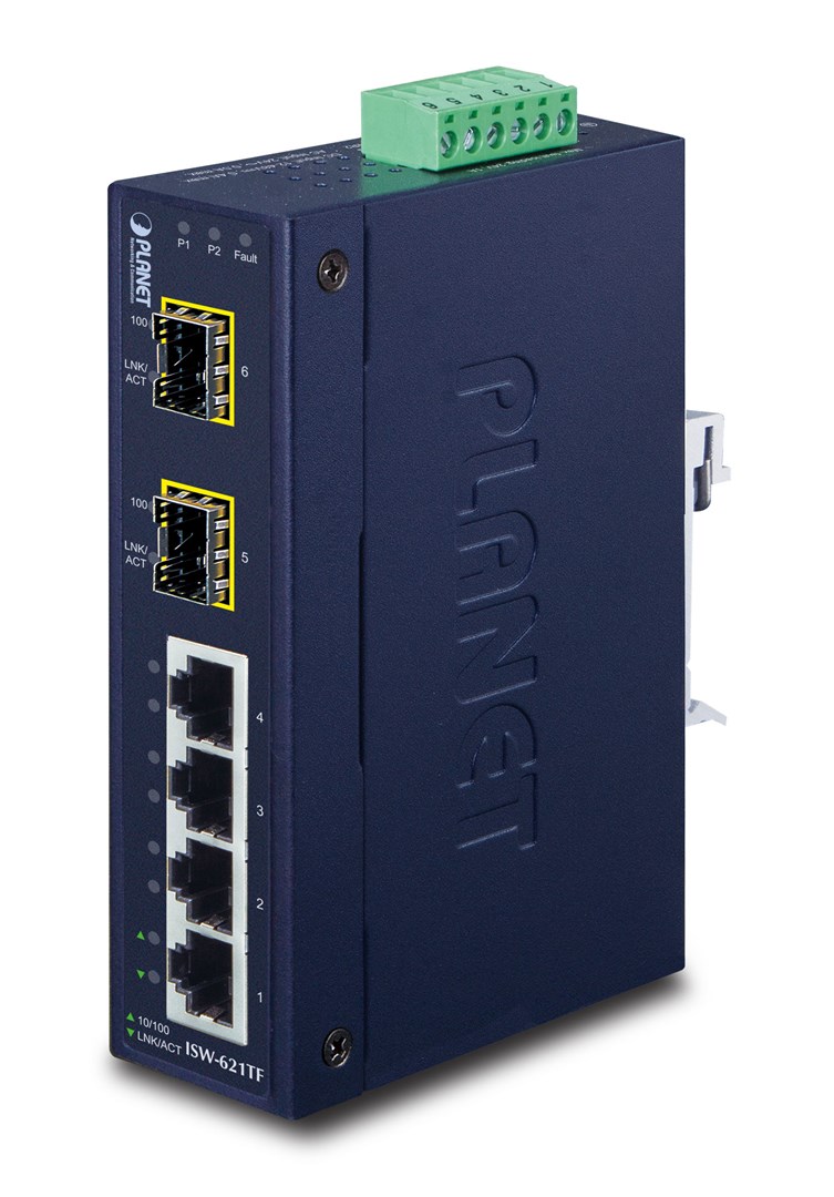 Planet ISW-621TF network switch Unmanaged L2