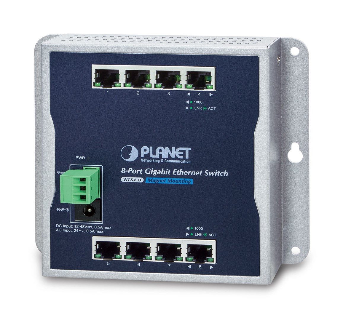 Planet WGS-803 network switch Unmanaged L2