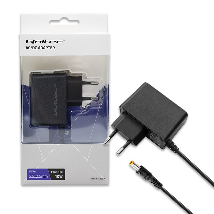 Qoltec  Plug in power supply 10W