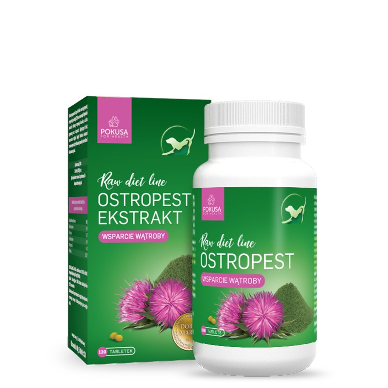 POKUSA RawDietLine Milk thistle extract -
