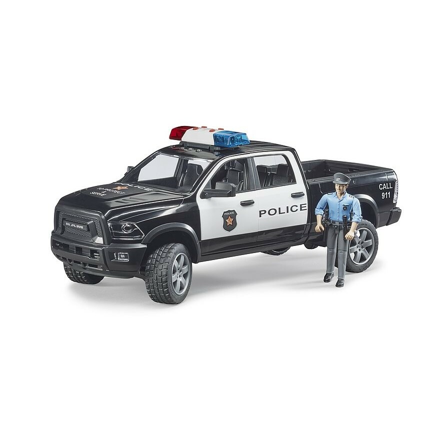 BRUDER Police truck RAM 2500 with