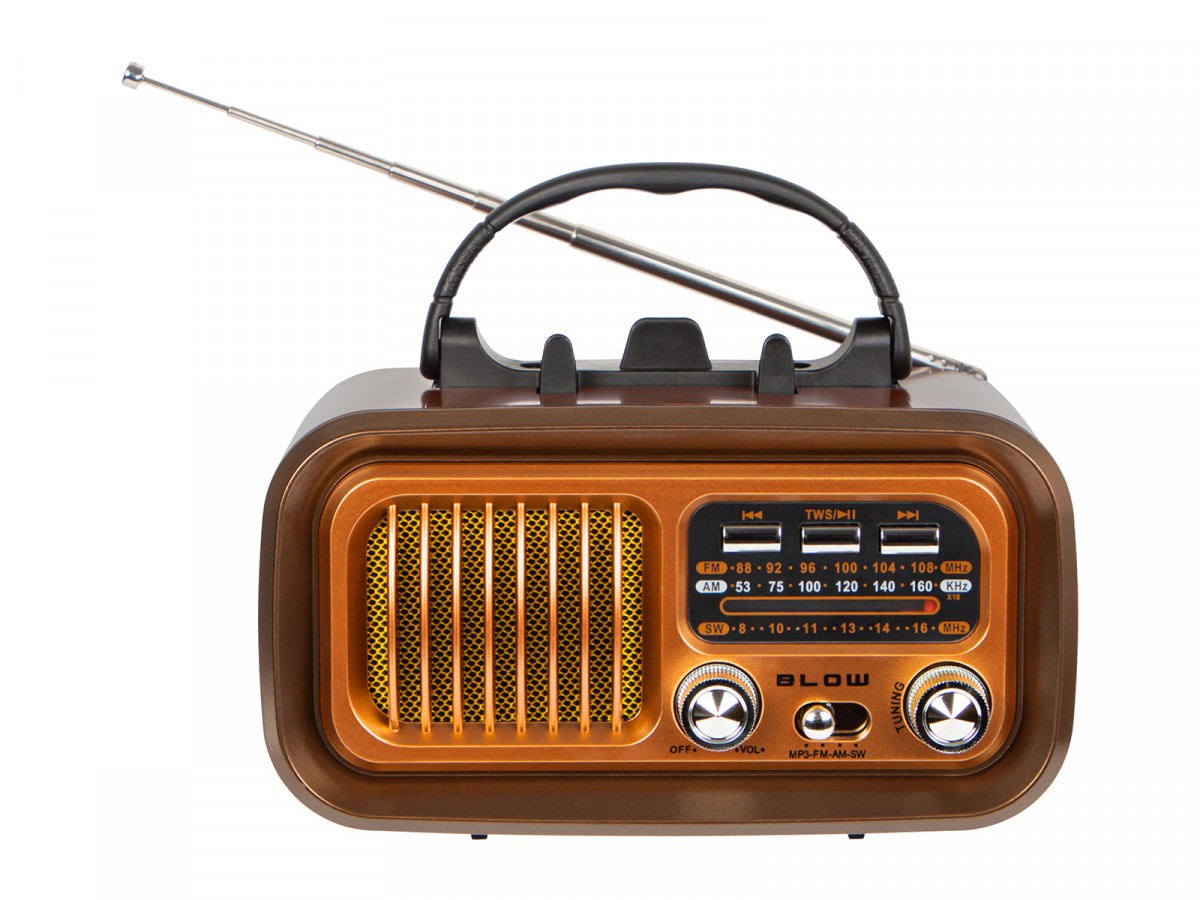 BLOW  Portable analog AM/FM radio RA16
