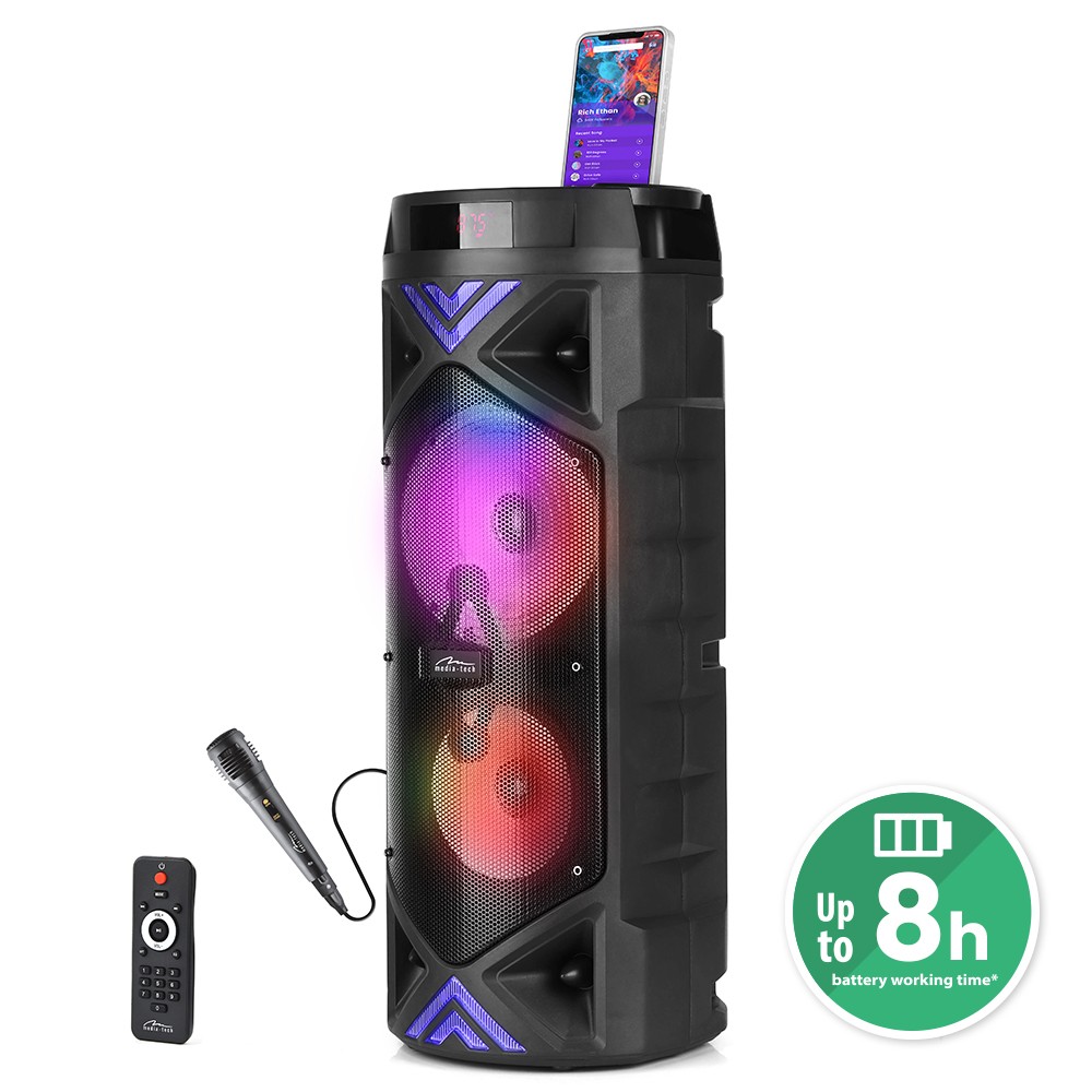 Media-Tech PORTABLE BT SPEAKER FUNBOX KEG