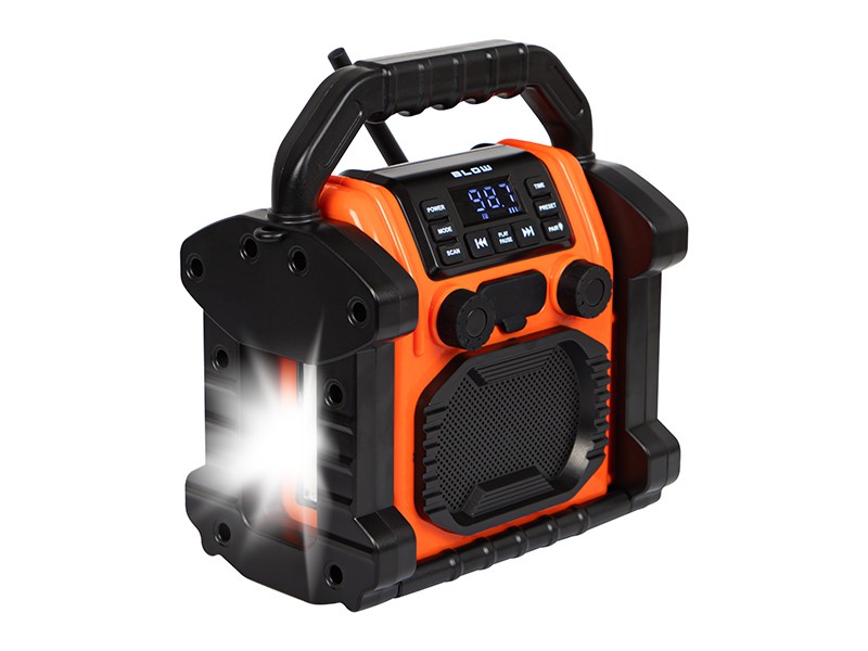 BLOW  Portable RA14 AM/FM construction radio