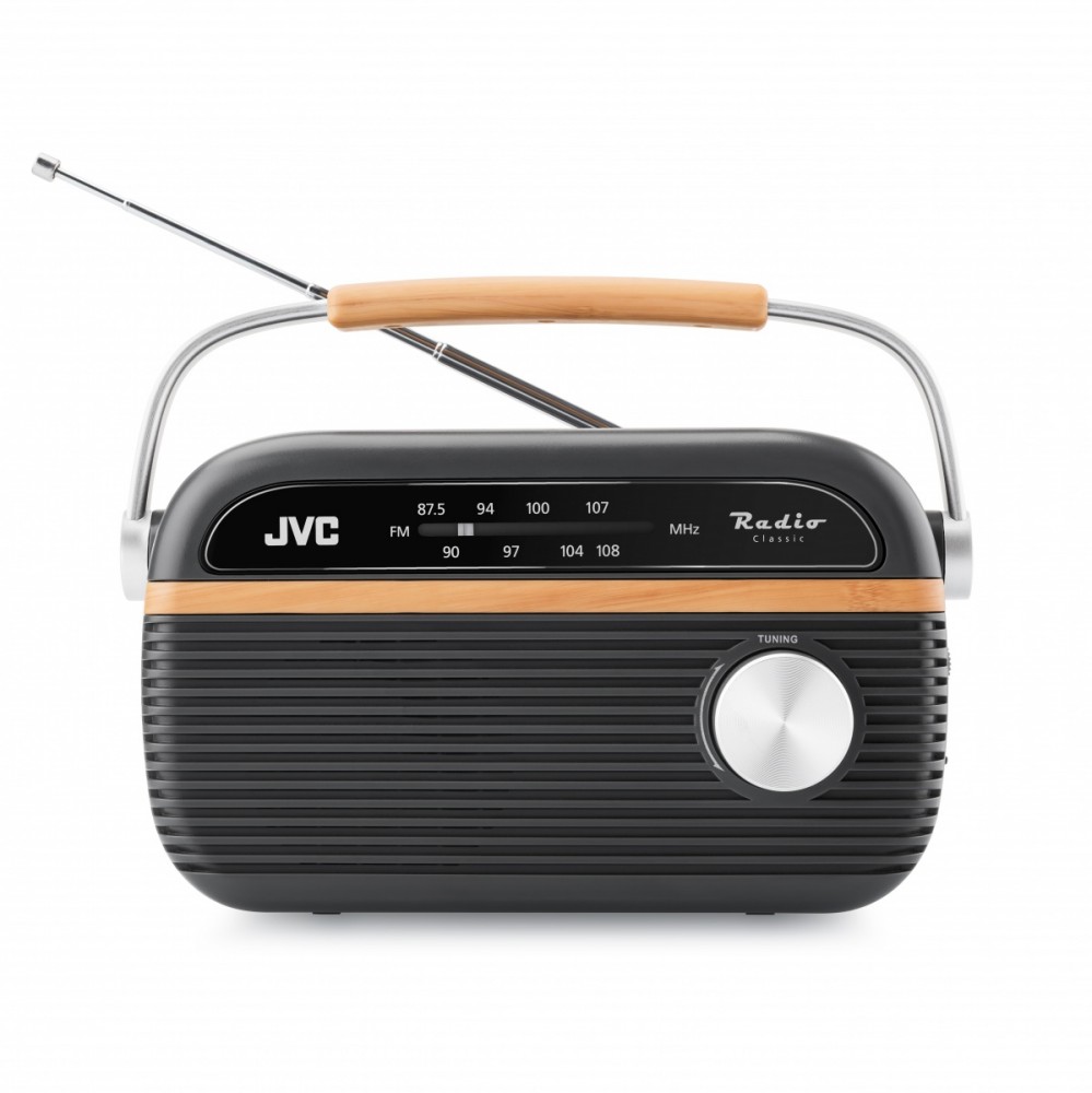 JVC Portable radio RA-E215G gray |