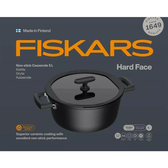 Fiskars Pot 5L with non-stick coating