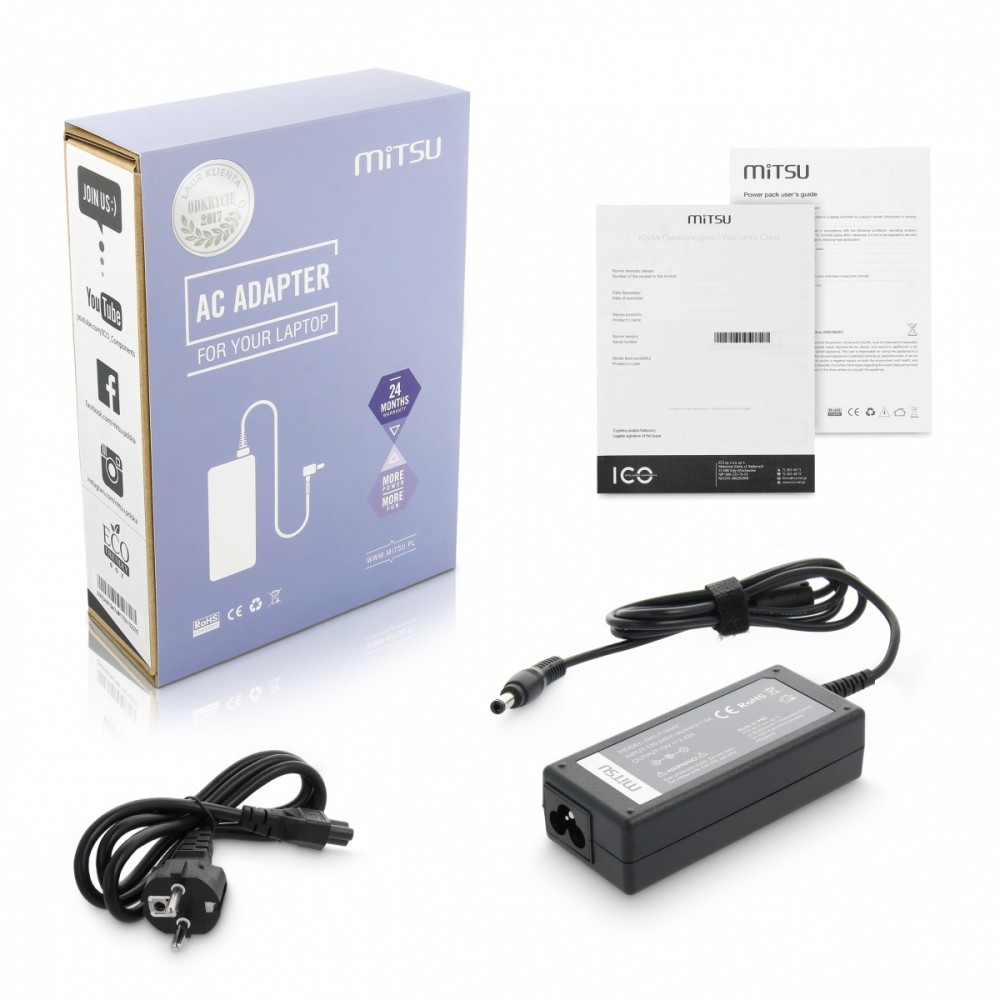 Mitsu  Power adapter 19V 3.42A