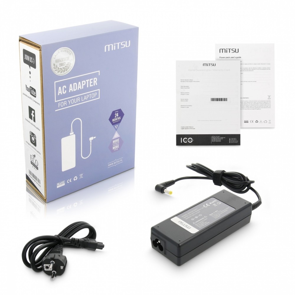 Mitsu  Power adapter 19V 4.74A
