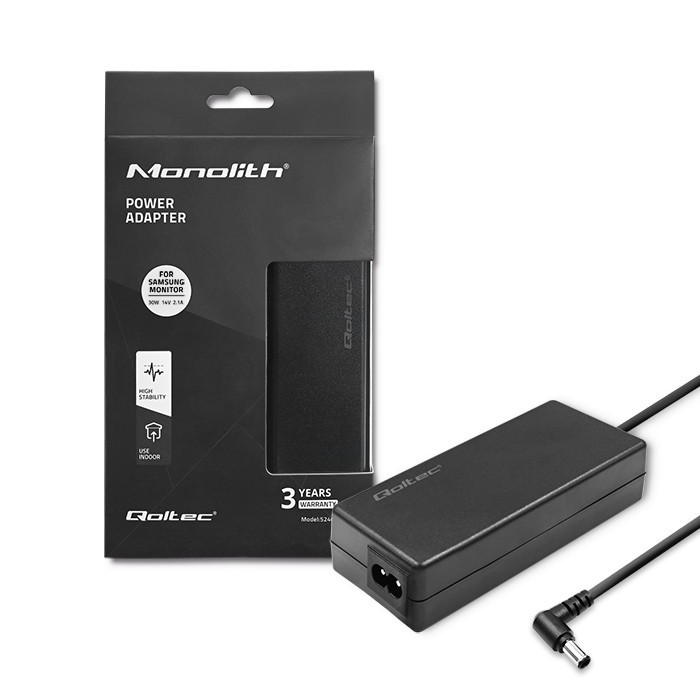 Qoltec  Power adapter for Samsung 30W