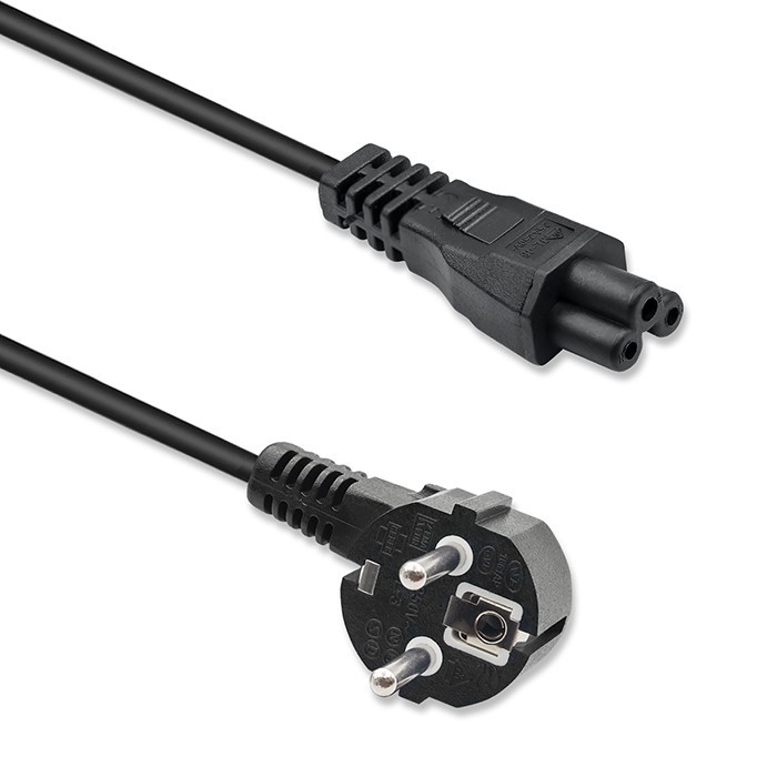 Qoltec  Power cable SCHUKO IEC C5