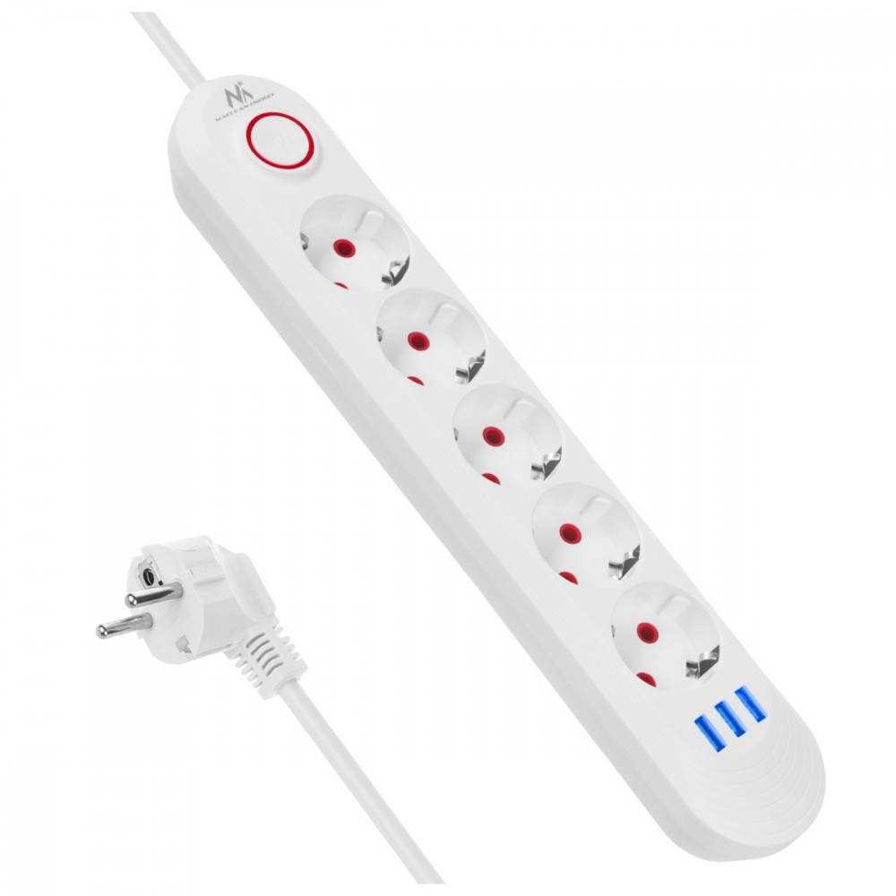 Maclean Power strip 5 sockets MCE395