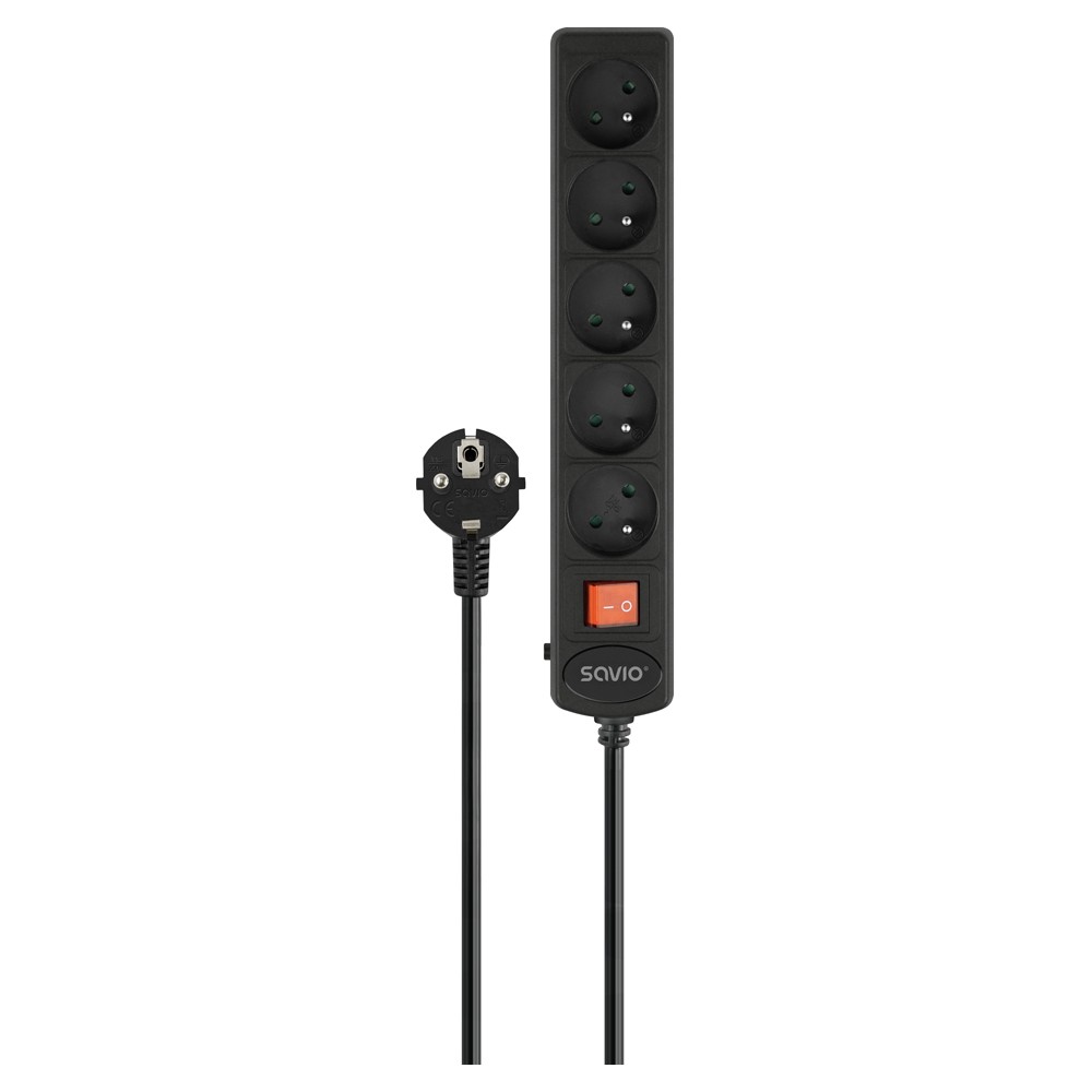 SAVIO  Power strip LZ-17 5way 3m