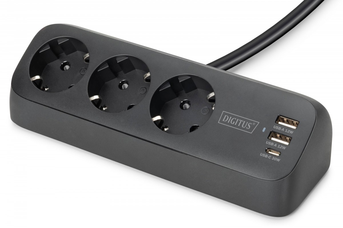 Digitus  Power strip with USB DA-70625