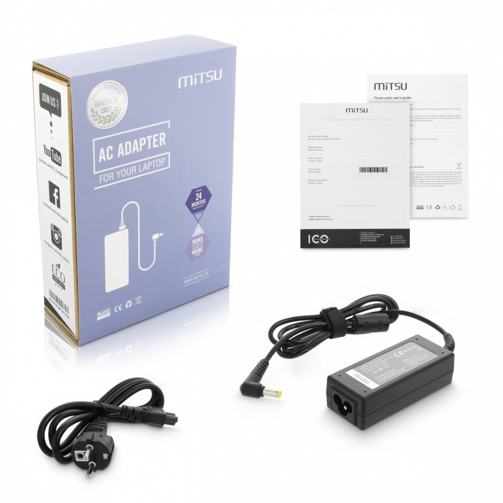 Mitsu  Power Supply 19V 2.37A