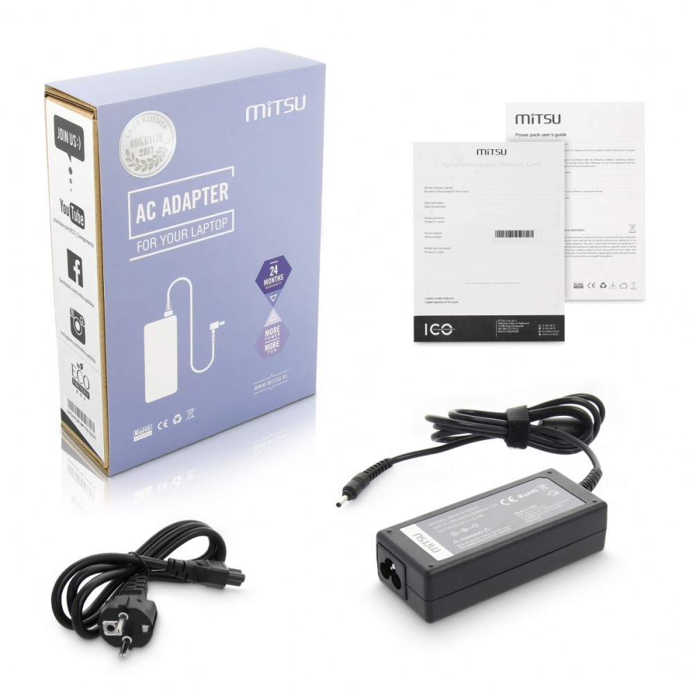 Mitsu  Power Supply 19v 3.42a
