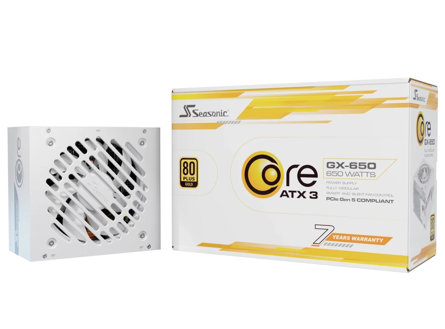 Seasonic Power Supply 650W Core SRP-CGX651-A5A32SF-W