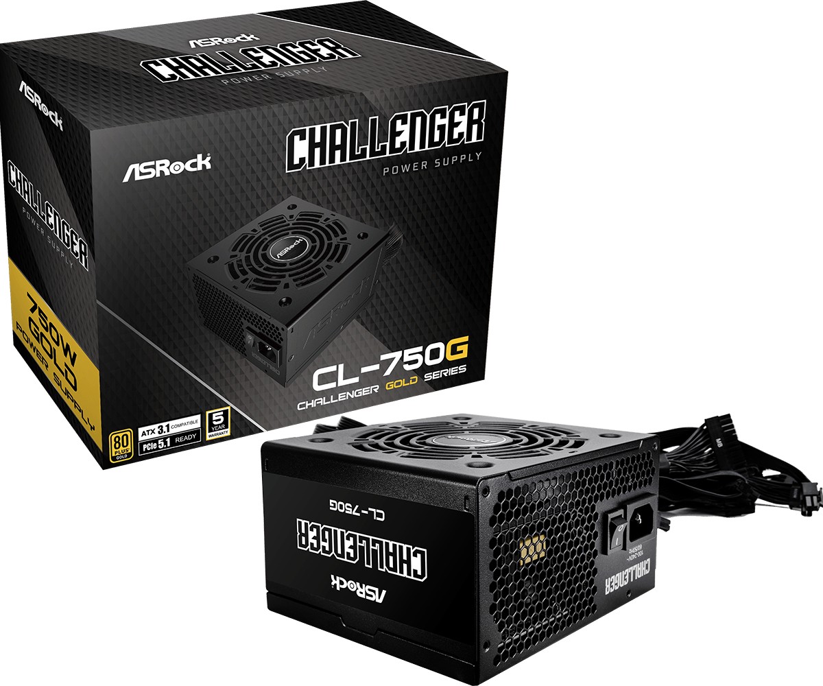 ASRock  Power supply CL-750G 750W 80PLUS