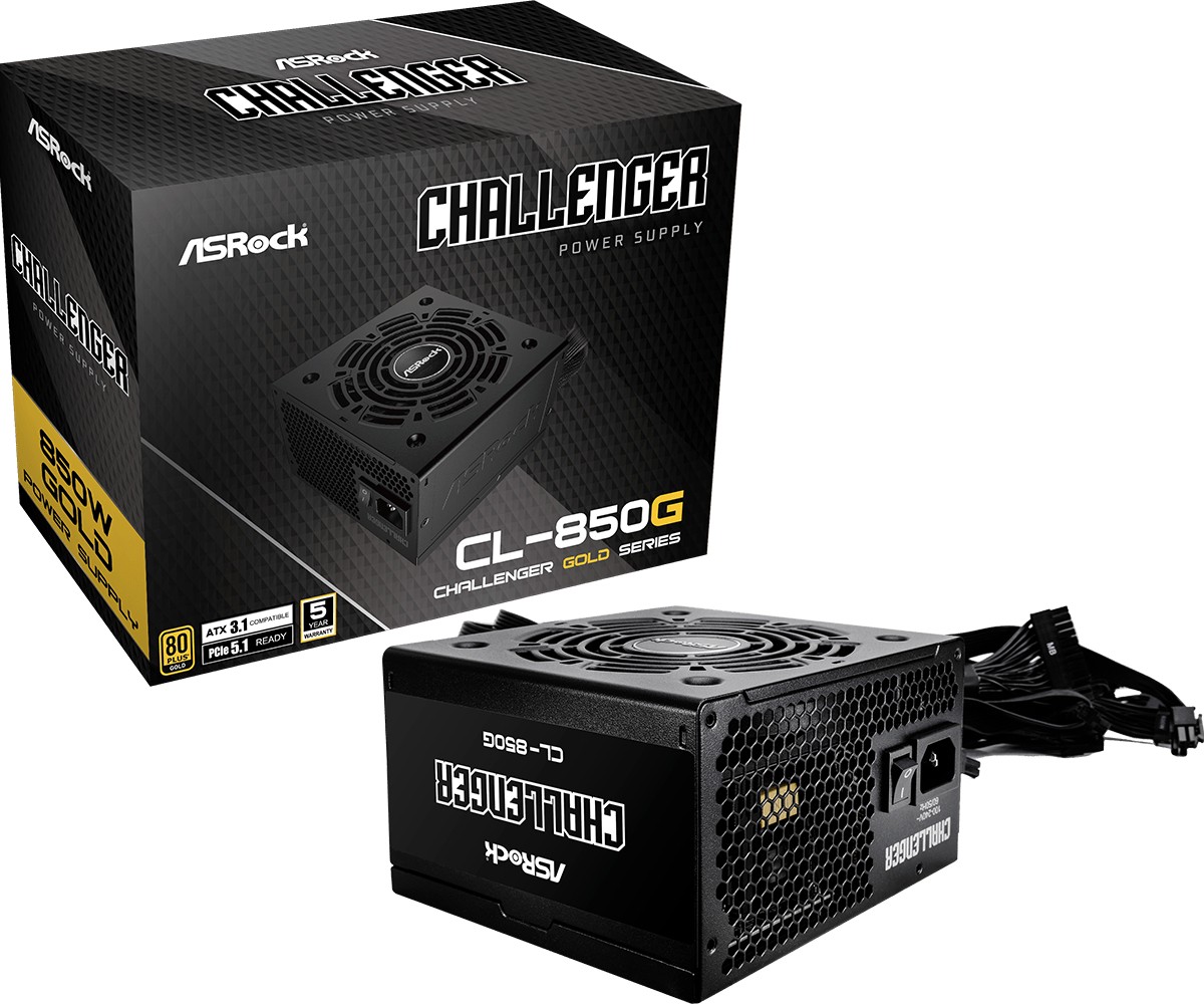 ASRock Power supply CL-850G 850W 80PLUS
