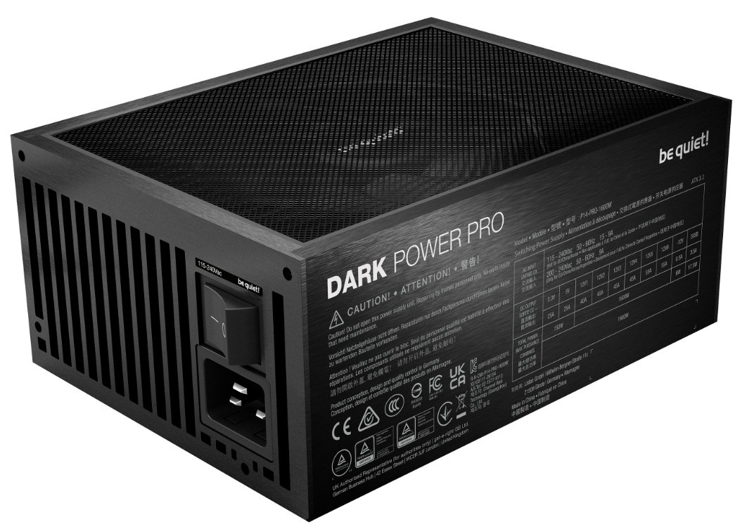 Be quiet!  Power Supply Dark Power