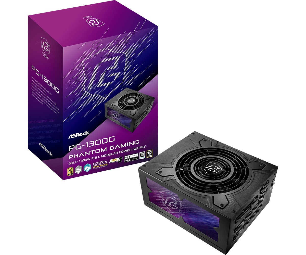 ASRock Power supply PG-1300G 1300W 80PLUS