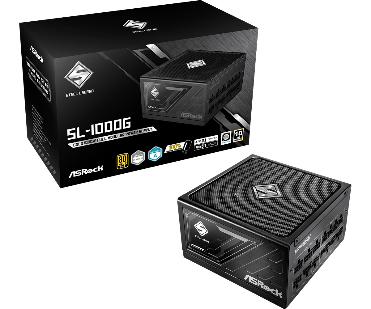 ASRock Power supply SL-1000G 1000W 80PLUS