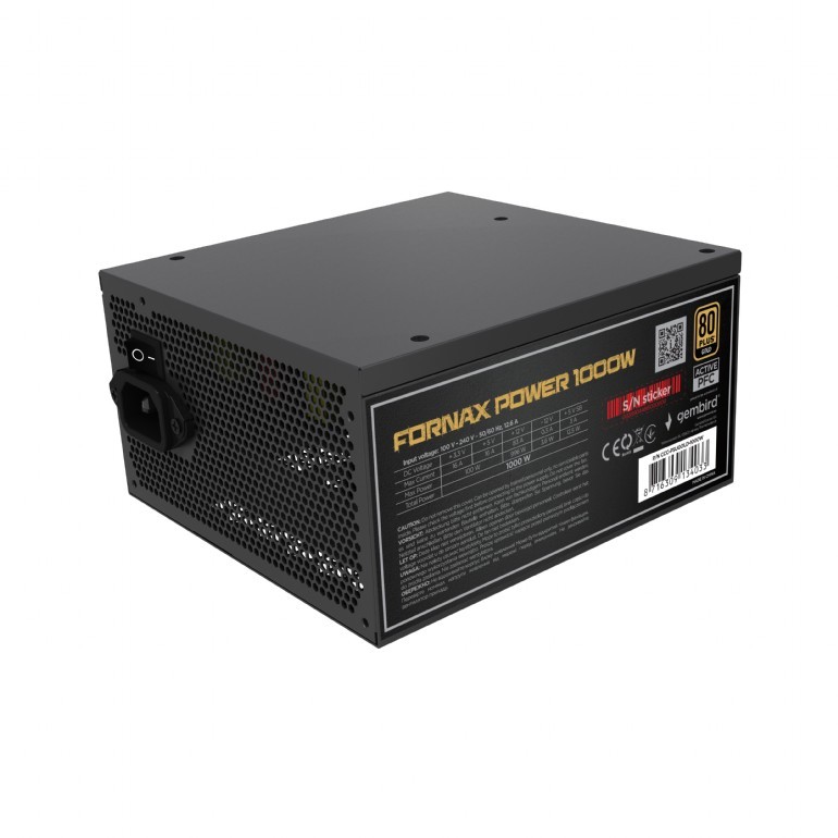 Gembird  Power supply unit 1000W active