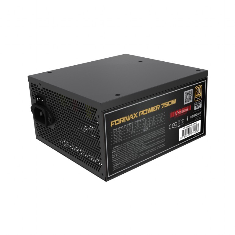 Gembird Power supply unit 750W active