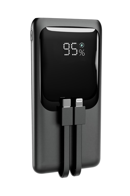 Gembird  PowerBank 10000mAh with integrated cable