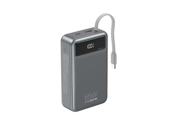 Gembird  PowerBank 20000mAh with integrated cable