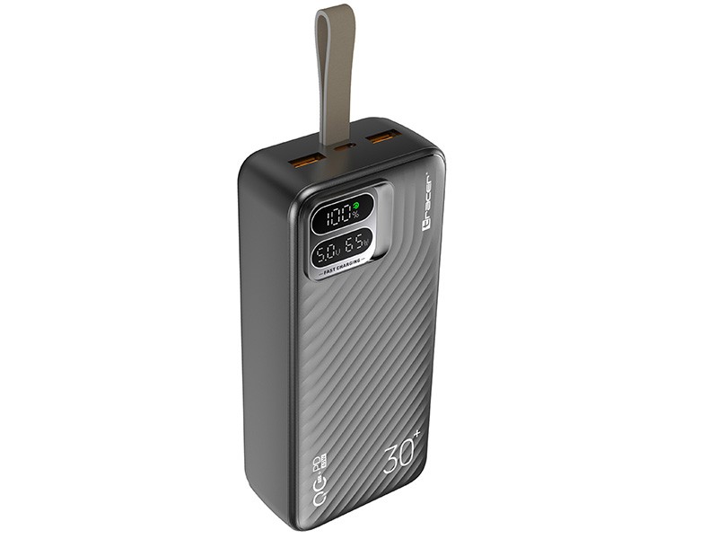 Tracer  Powerbank BLAZE 30000mAh 65W Black