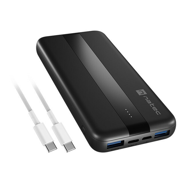NATEC Powerbank TREVI Slim Q V2