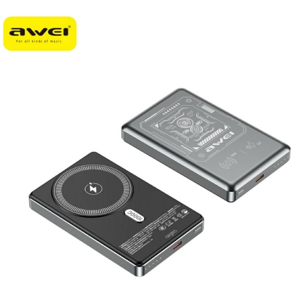 AWEI  Powerbank PA-31 MagSafe 10000mAh grey