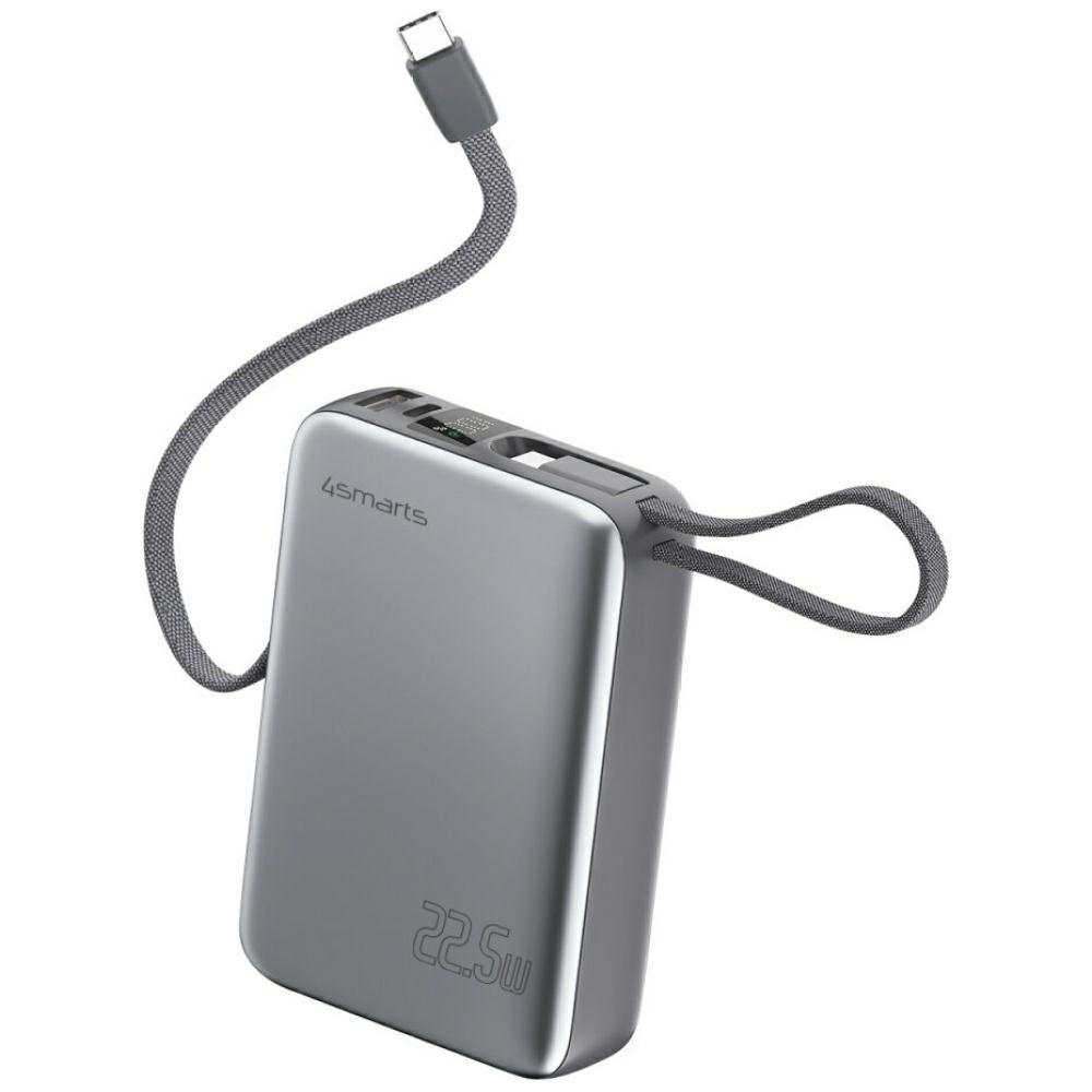 4smarts Powerbank Pocket Dual Cord 20000mAh