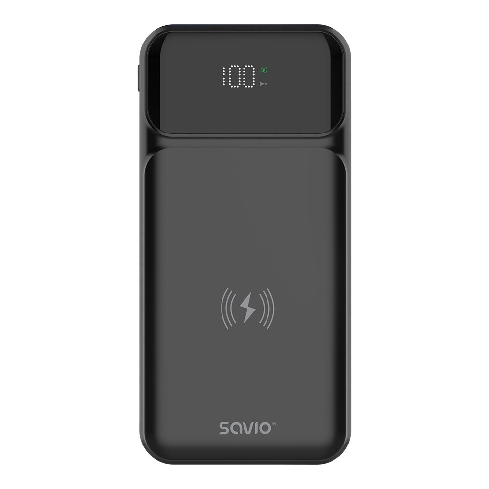 SAVIO  Powerbank Wireless 10000 mAh, BA-09