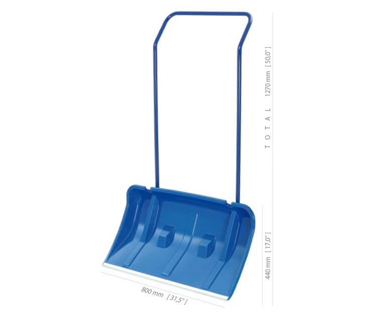 Prosperplast PP. DOUBLE SHOVEL ARCTIC BLUE