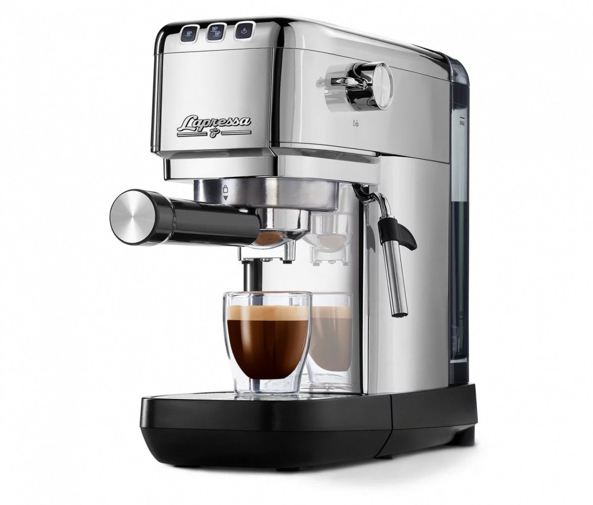 Tchibo Pressure coffee machine Lapressa steel